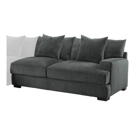 Homelegance Furniture Worchester Right Side 2-Seater in Gray 9857DG-2R - Premium Loveseat from Homelegance (Titan Warehouse) - Just $934.05! Shop now at Furniture Wholesale Plus  We are the best furniture store in Nashville, Hendersonville, Goodlettsville, Madison, Antioch, Mount Juliet, Lebanon, Gallatin, Springfield, Murfreesboro, Franklin, Brentwood