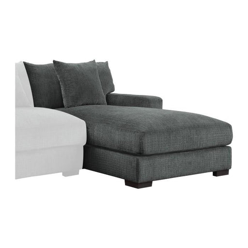 Homelegance Furniture Worchester Right Side Chaise in Gray 9857DG-RC - Premium Chaise from Homelegance (Titan Warehouse) - Just $875.55! Shop now at Furniture Wholesale Plus  We are the best furniture store in Nashville, Hendersonville, Goodlettsville, Madison, Antioch, Mount Juliet, Lebanon, Gallatin, Springfield, Murfreesboro, Franklin, Brentwood