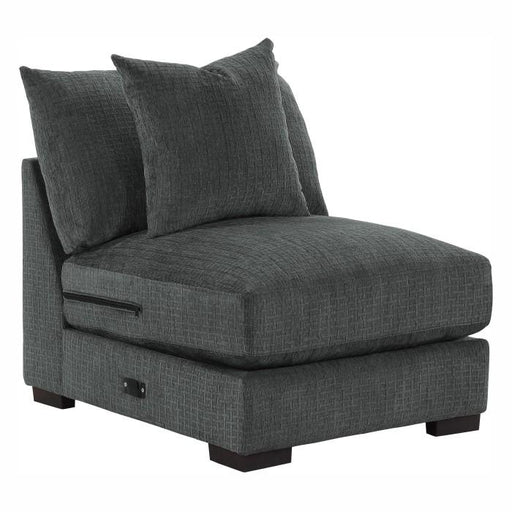 Homelegance Furniture Worchester Armless Chair in Gray 9857DG-AC - Premium Armless Chair from Homelegance (Titan Warehouse) - Just $458.25! Shop now at Furniture Wholesale Plus  We are the best furniture store in Nashville, Hendersonville, Goodlettsville, Madison, Antioch, Mount Juliet, Lebanon, Gallatin, Springfield, Murfreesboro, Franklin, Brentwood