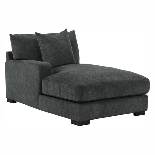 Homelegance Furniture Worchester Left Side Chaise in Gray 9857DG-LC - Premium Chaise from Homelegance (Titan Warehouse) - Just $875.55! Shop now at Furniture Wholesale Plus  We are the best furniture store in Nashville, Hendersonville, Goodlettsville, Madison, Antioch, Mount Juliet, Lebanon, Gallatin, Springfield, Murfreesboro, Franklin, Brentwood