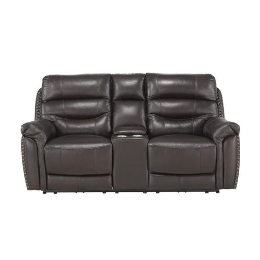 Homelegance Furniture Lance Power Double Reclining Loveseat with Power Headrests in Brown 9527BRW-2PWH - Premium Loveseat from Homelegance (Titan Warehouse) - Just $1655.55! Shop now at Furniture Wholesale Plus  We are the best furniture store in Nashville, Hendersonville, Goodlettsville, Madison, Antioch, Mount Juliet, Lebanon, Gallatin, Springfield, Murfreesboro, Franklin, Brentwood