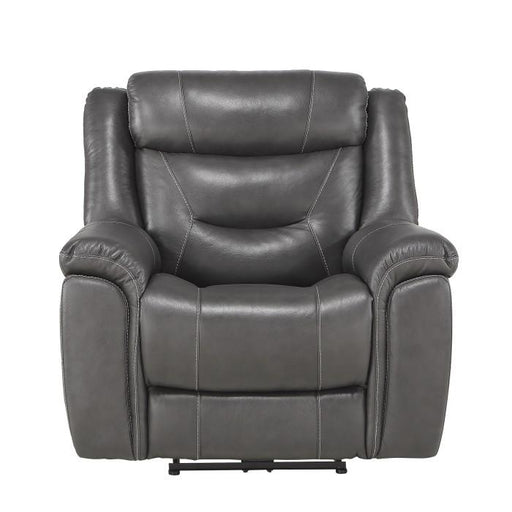 Homelegance Furniture Danio Power Double Reclining Chair with Power Headrests in Dark Gray 9528DGY-1PWH - Premium Chair from Homelegance (Titan Warehouse) - Just $1031.55! Shop now at Furniture Wholesale Plus  We are the best furniture store in Nashville, Hendersonville, Goodlettsville, Madison, Antioch, Mount Juliet, Lebanon, Gallatin, Springfield, Murfreesboro, Franklin, Brentwood