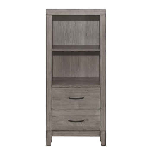 Homelegance Woodrow Pier/Tower Nightstand in Gray 2042NB-10 - Premium Nightstand from Homelegance (Titan Warehouse) - Just $290.55! Shop now at Furniture Wholesale Plus  We are the best furniture store in Nashville, Hendersonville, Goodlettsville, Madison, Antioch, Mount Juliet, Lebanon, Gallatin, Springfield, Murfreesboro, Franklin, Brentwood