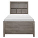 Homelegance Woodrow Twin Platform Bed in Gray 2042NBT-1* - Premium Bed from Homelegance (Titan Warehouse) - Just $544.05! Shop now at Furniture Wholesale Plus  We are the best furniture store in Nashville, Hendersonville, Goodlettsville, Madison, Antioch, Mount Juliet, Lebanon, Gallatin, Springfield, Murfreesboro, Franklin, Brentwood