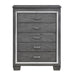 Homelegance Allura Chest in Gray 1916GY-9 - Premium Chest from Homelegance (Titan Warehouse) - Just $585! Shop now at Furniture Wholesale Plus  We are the best furniture store in Nashville, Hendersonville, Goodlettsville, Madison, Antioch, Mount Juliet, Lebanon, Gallatin, Springfield, Murfreesboro, Franklin, Brentwood