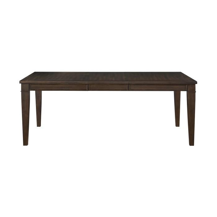 Homelegance Makah Dining Table in Dark Brown 5496-78 - Premium Dining Table from Homelegance (Titan Warehouse) - Just $585! Shop now at Furniture Wholesale Plus  We are the best furniture store in Nashville, Hendersonville, Goodlettsville, Madison, Antioch, Mount Juliet, Lebanon, Gallatin, Springfield, Murfreesboro, Franklin, Brentwood