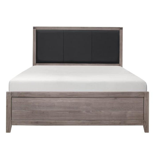 Homelegance Woodrow Queen Panel Bed in Gray 2042-1* - Premium Bed from Homelegance (Titan Warehouse) - Just $304.20! Shop now at Furniture Wholesale Plus  We are the best furniture store in Nashville, Hendersonville, Goodlettsville, Madison, Antioch, Mount Juliet, Lebanon, Gallatin, Springfield, Murfreesboro, Franklin, Brentwood