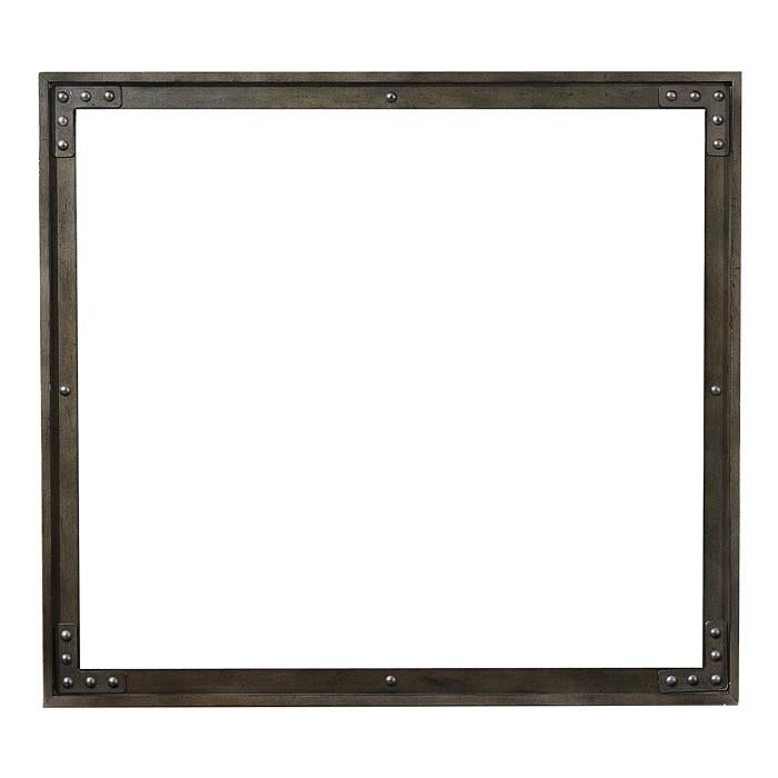 Homelegance Holverson Mirror in Rustic Brown & Gunmetal 1715-6 - Premium Mirror from Homelegance (Titan Warehouse) - Just $167.70! Shop now at Furniture Wholesale Plus  We are the best furniture store in Nashville, Hendersonville, Goodlettsville, Madison, Antioch, Mount Juliet, Lebanon, Gallatin, Springfield, Murfreesboro, Franklin, Brentwood