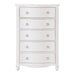 Homelegance Meghan 5 Drawer Chest in White 2058WH-9 - Premium Chest from Homelegance (Titan Warehouse) - Just $633.75! Shop now at Furniture Wholesale Plus  We are the best furniture store in Nashville, Hendersonville, Goodlettsville, Madison, Antioch, Mount Juliet, Lebanon, Gallatin, Springfield, Murfreesboro, Franklin, Brentwood