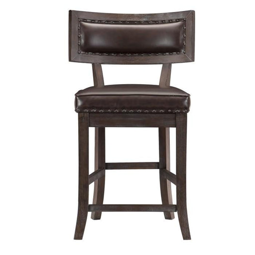 Homelegance Oxton Counter Hight Chair in Dark Cherry (Set of 2) - Premium Side Chair from Homelegance (Titan Warehouse) - Just $138.45! Shop now at Furniture Wholesale Plus  We are the best furniture store in Nashville, Hendersonville, Goodlettsville, Madison, Antioch, Mount Juliet, Lebanon, Gallatin, Springfield, Murfreesboro, Franklin, Brentwood