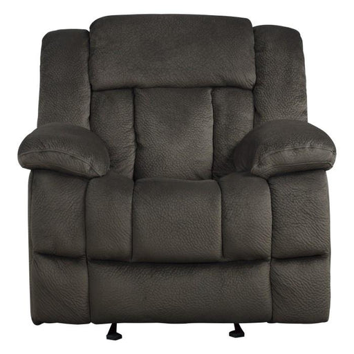 Homelegance Furniture Laurelton Glider Reclining Chair in Chocolate 9636-1 - Premium Chair from Homelegance (Titan Warehouse) - Just $485.55! Shop now at Furniture Wholesale Plus  We are the best furniture store in Nashville, Hendersonville, Goodlettsville, Madison, Antioch, Mount Juliet, Lebanon, Gallatin, Springfield, Murfreesboro, Franklin, Brentwood