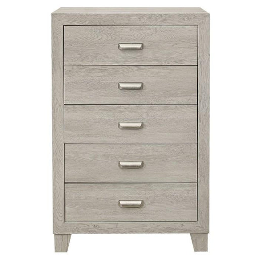Homelegance Furniture Quinby 5 Drawer Chest in Light Brown 1525-9 - Premium Chest from Homelegance (Titan Warehouse) - Just $312! Shop now at Furniture Wholesale Plus  We are the best furniture store in Nashville, Hendersonville, Goodlettsville, Madison, Antioch, Mount Juliet, Lebanon, Gallatin, Springfield, Murfreesboro, Franklin, Brentwood