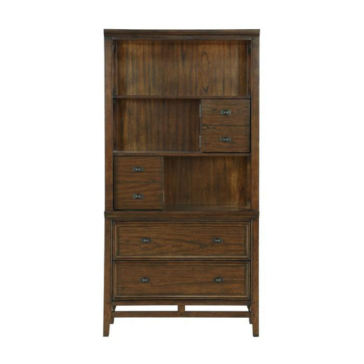 Homelegance Frazier Bookcase in Brown Cherry 1649-18 - Premium Bookcase from Homelegance (Titan Warehouse) - Just $953.55! Shop now at Furniture Wholesale Plus  We are the best furniture store in Nashville, Hendersonville, Goodlettsville, Madison, Antioch, Mount Juliet, Lebanon, Gallatin, Springfield, Murfreesboro, Franklin, Brentwood