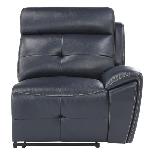 Homelegance Furniture Avenue Right Side Reclining Chair in Navy 9469NVB-RR - Premium Chair from Homelegance (Titan Warehouse) - Just $448.50! Shop now at Furniture Wholesale Plus  We are the best furniture store in Nashville, Hendersonville, Goodlettsville, Madison, Antioch, Mount Juliet, Lebanon, Gallatin, Springfield, Murfreesboro, Franklin, Brentwood