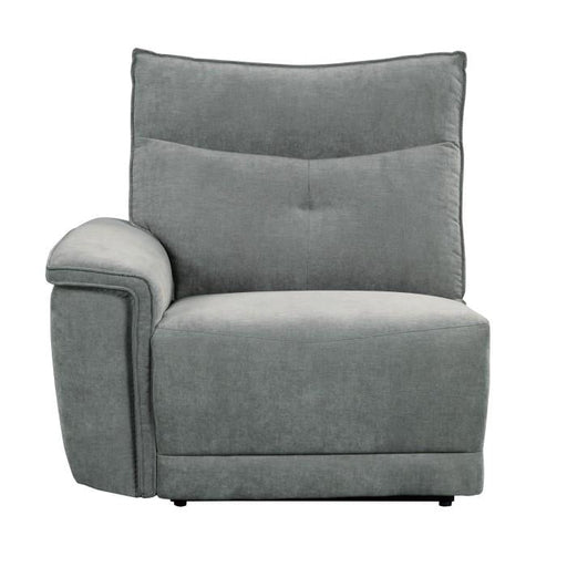 Homelegance Furniture Tesoro Left Side Reclining Chair in Dark Gray 9509DG-LR - Premium Chair from Homelegance (Titan Warehouse) - Just $491.40! Shop now at Furniture Wholesale Plus  We are the best furniture store in Nashville, Hendersonville, Goodlettsville, Madison, Antioch, Mount Juliet, Lebanon, Gallatin, Springfield, Murfreesboro, Franklin, Brentwood
