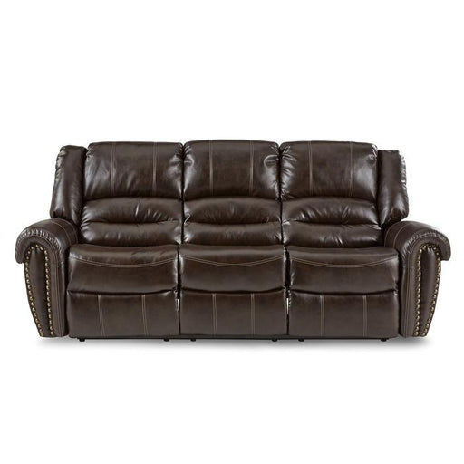 Homelegance Furniture Center Hill Double Reclining Sofa in Dark Brown 9668BRW-3 - Premium Sofa from Homelegance (Titan Warehouse) - Just $1216.31! Shop now at Furniture Wholesale Plus  We are the best furniture store in Nashville, Hendersonville, Goodlettsville, Madison, Antioch, Mount Juliet, Lebanon, Gallatin, Springfield, Murfreesboro, Franklin, Brentwood