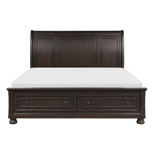 Homelegance Begonia Queen Platform Bed in Gray 1718GY-1* - Premium Bed from Homelegance (Titan Warehouse) - Just $875.55! Shop now at Furniture Wholesale Plus  We are the best furniture store in Nashville, Hendersonville, Goodlettsville, Madison, Antioch, Mount Juliet, Lebanon, Gallatin, Springfield, Murfreesboro, Franklin, Brentwood