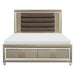 Homelegance Furniture Loudon Queen Platform with Storage Bed in Champagne Metallic 1515-1* - Premium Bed from Homelegance (Titan Warehouse) - Just $1148.55! Shop now at Furniture Wholesale Plus  We are the best furniture store in Nashville, Hendersonville, Goodlettsville, Madison, Antioch, Mount Juliet, Lebanon, Gallatin, Springfield, Murfreesboro, Franklin, Brentwood