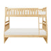 Homelegance Bartly Twin/Full Bunk Bed in Natural B2043TF-1* - Premium Bed from Homelegance (Titan Warehouse) - Just $505.05! Shop now at Furniture Wholesale Plus  We are the best furniture store in Nashville, Hendersonville, Goodlettsville, Madison, Antioch, Mount Juliet, Lebanon, Gallatin, Springfield, Murfreesboro, Franklin, Brentwood