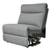 Homelegance Furniture Maroni Power Armless Reclining Chair in Dark Gray/Light Gray 8259-ARPW - Premium Armless Chair from Homelegance (Titan Warehouse) - Just $507! Shop now at Furniture Wholesale Plus  We are the best furniture store in Nashville, Hendersonville, Goodlettsville, Madison, Antioch, Mount Juliet, Lebanon, Gallatin, Springfield, Murfreesboro, Franklin, Brentwood