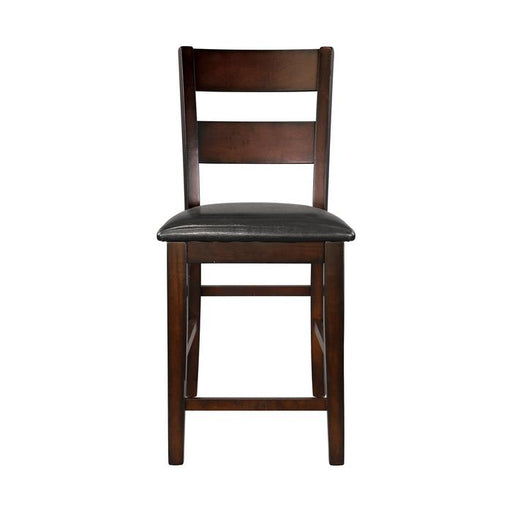 Homelegance Mantello Counter Height Chair in Cherry (Set of 2) - Premium Chair from Homelegance (Titan Warehouse) - Just $101.40! Shop now at Furniture Wholesale Plus  We are the best furniture store in Nashville, Hendersonville, Goodlettsville, Madison, Antioch, Mount Juliet, Lebanon, Gallatin, Springfield, Murfreesboro, Franklin, Brentwood