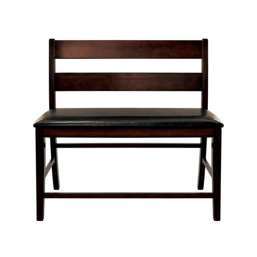 Homelegance Mantello Counter Height Bench in Cherry 5547-24BH - Premium Bench from Homelegance (Titan Warehouse) - Just $214.50! Shop now at Furniture Wholesale Plus  We are the best furniture store in Nashville, Hendersonville, Goodlettsville, Madison, Antioch, Mount Juliet, Lebanon, Gallatin, Springfield, Murfreesboro, Franklin, Brentwood