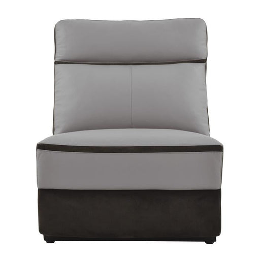Homelegance Furniture Laertes Power Armless Reclining Chair in Taupe Gray 8318-ARPW - Premium Chair from Homelegance (Titan Warehouse) - Just $633.75! Shop now at Furniture Wholesale Plus  We are the best furniture store in Nashville, Hendersonville, Goodlettsville, Madison, Antioch, Mount Juliet, Lebanon, Gallatin, Springfield, Murfreesboro, Franklin, Brentwood
