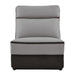 Homelegance Furniture Laertes Power Armless Reclining Chair in Taupe Gray 8318-ARPW - Premium Chair from Homelegance (Titan Warehouse) - Just $633.75! Shop now at Furniture Wholesale Plus  We are the best furniture store in Nashville, Hendersonville, Goodlettsville, Madison, Antioch, Mount Juliet, Lebanon, Gallatin, Springfield, Murfreesboro, Franklin, Brentwood