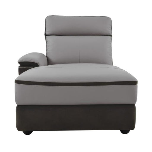 Homelegance Furniture Laertes Left Side Chaise in Taupe Gray 8318-5L - Premium Chaise from Homelegance (Titan Warehouse) - Just $976.95! Shop now at Furniture Wholesale Plus  We are the best furniture store in Nashville, Hendersonville, Goodlettsville, Madison, Antioch, Mount Juliet, Lebanon, Gallatin, Springfield, Murfreesboro, Franklin, Brentwood
