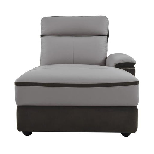 Homelegance Furniture Laertes Right Side Chaise in Taupe Gray 8318-5R - Premium Chaise from Homelegance (Titan Warehouse) - Just $976.95! Shop now at Furniture Wholesale Plus  We are the best furniture store in Nashville, Hendersonville, Goodlettsville, Madison, Antioch, Mount Juliet, Lebanon, Gallatin, Springfield, Murfreesboro, Franklin, Brentwood
