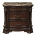Homelegance Antoinetta Nightstand in Warm Cherry 1919-4 - Premium Nightstand from Homelegance (Titan Warehouse) - Just $622.05! Shop now at Furniture Wholesale Plus  We are the best furniture store in Nashville, Hendersonville, Goodlettsville, Madison, Antioch, Mount Juliet, Lebanon, Gallatin, Springfield, Murfreesboro, Franklin, Brentwood
