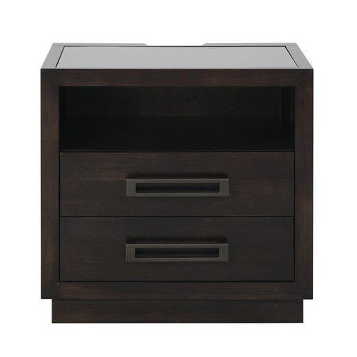 Homelegance Larchmont Nightstand in Charcoal 5424-4 - Premium Nightstand from Homelegance (Titan Warehouse) - Just $409.50! Shop now at Furniture Wholesale Plus  We are the best furniture store in Nashville, Hendersonville, Goodlettsville, Madison, Antioch, Mount Juliet, Lebanon, Gallatin, Springfield, Murfreesboro, Franklin, Brentwood