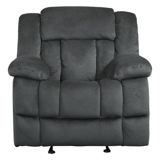 Homelegance Furniture Laurelton Glider Reclining Chair in Charcoal 9636CC-1 - Premium Chair from Homelegance (Titan Warehouse) - Just $485.55! Shop now at Furniture Wholesale Plus  We are the best furniture store in Nashville, Hendersonville, Goodlettsville, Madison, Antioch, Mount Juliet, Lebanon, Gallatin, Springfield, Murfreesboro, Franklin, Brentwood