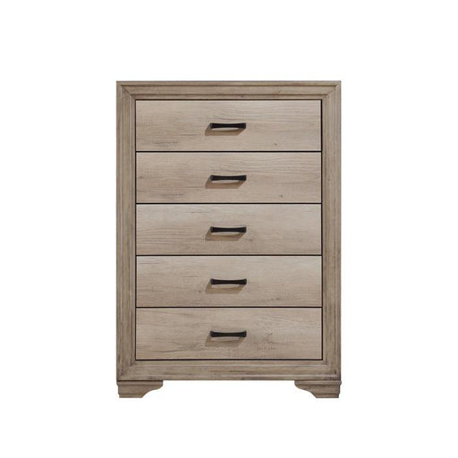 Homelegance Lonan 5 Drawer Chest in Natural 1955-9 - Premium Chest from Homelegance (Titan Warehouse) - Just $388.05! Shop now at Furniture Wholesale Plus  We are the best furniture store in Nashville, Hendersonville, Goodlettsville, Madison, Antioch, Mount Juliet, Lebanon, Gallatin, Springfield, Murfreesboro, Franklin, Brentwood