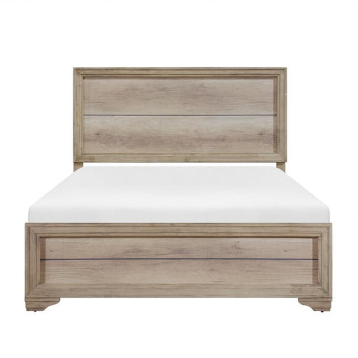 Homelegance Lonan Queen Panel Bed in Natural 1955-1* - Premium Bed from Homelegance (Titan Warehouse) - Just $263.25! Shop now at Furniture Wholesale Plus  We are the best furniture store in Nashville, Hendersonville, Goodlettsville, Madison, Antioch, Mount Juliet, Lebanon, Gallatin, Springfield, Murfreesboro, Franklin, Brentwood