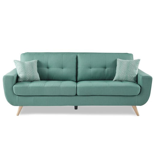 Homelegance Furniture Deryn Sofa in Teal 8327TL-3 - Premium Sofa from Homelegance (Titan Warehouse) - Just $680.55! Shop now at Furniture Wholesale Plus  We are the best furniture store in Nashville, Hendersonville, Goodlettsville, Madison, Antioch, Mount Juliet, Lebanon, Gallatin, Springfield, Murfreesboro, Franklin, Brentwood