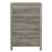Homelegance Furniture Mandan 5 Drawer Chest in Weathered Gray 1910GY-9 - Premium Chest from Homelegance (Titan Warehouse) - Just $351! Shop now at Furniture Wholesale Plus  We are the best furniture store in Nashville, Hendersonville, Goodlettsville, Madison, Antioch, Mount Juliet, Lebanon, Gallatin, Springfield, Murfreesboro, Franklin, Brentwood