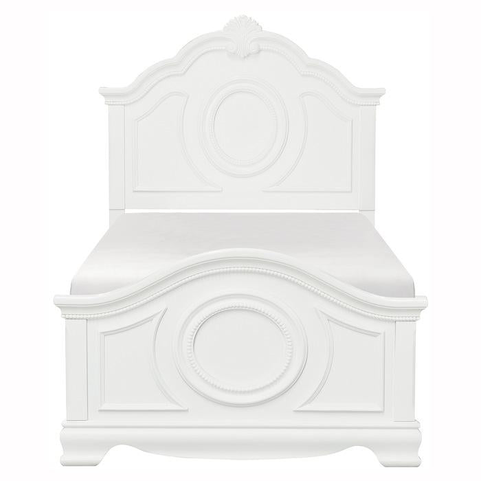 Homelegance Lucida Twin Panel Bed in White 2039TW-1* - Premium Bed from Homelegance (Titan Warehouse) - Just $399.75! Shop now at Furniture Wholesale Plus  We are the best furniture store in Nashville, Hendersonville, Goodlettsville, Madison, Antioch, Mount Juliet, Lebanon, Gallatin, Springfield, Murfreesboro, Franklin, Brentwood