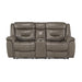 Homelegance Furniture Danio Power Double Reclining Loveseat with Power Headrests in Brownish Gray 9528BRG-2PWH - Premium Loveseat from Homelegance (Titan Warehouse) - Just $1655.55! Shop now at Furniture Wholesale Plus  We are the best furniture store in Nashville, Hendersonville, Goodlettsville, Madison, Antioch, Mount Juliet, Lebanon, Gallatin, Springfield, Murfreesboro, Franklin, Brentwood