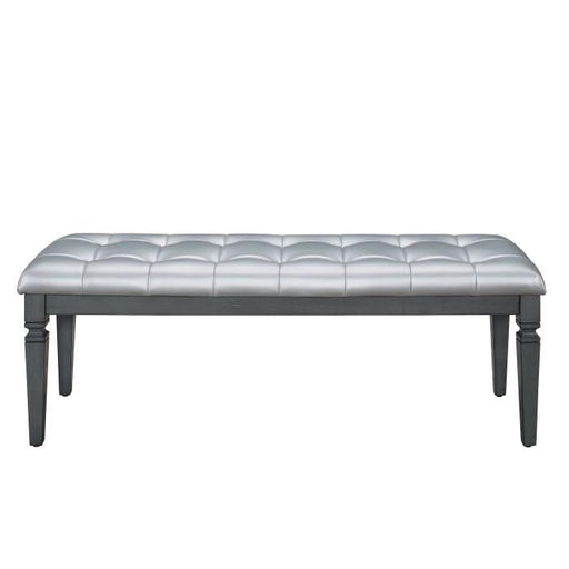 Homelegance Allura Bed Bench in Gray 1916GY-FBH - Premium Bench from Homelegance (Titan Warehouse) - Just $181.35! Shop now at Furniture Wholesale Plus  We are the best furniture store in Nashville, Hendersonville, Goodlettsville, Madison, Antioch, Mount Juliet, Lebanon, Gallatin, Springfield, Murfreesboro, Franklin, Brentwood
