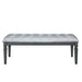 Homelegance Allura Bed Bench in Gray 1916GY-FBH - Premium Bench from Homelegance (Titan Warehouse) - Just $181.35! Shop now at Furniture Wholesale Plus  We are the best furniture store in Nashville, Hendersonville, Goodlettsville, Madison, Antioch, Mount Juliet, Lebanon, Gallatin, Springfield, Murfreesboro, Franklin, Brentwood