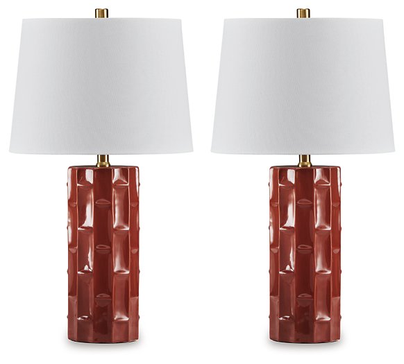 Jacemour Table Lamp (Set of 2) - Premium Table Lamp Pair from Ashley Furniture - Just $95.55! Shop now at Furniture Wholesale Plus  We are the best furniture store in Nashville, Hendersonville, Goodlettsville, Madison, Antioch, Mount Juliet, Lebanon, Gallatin, Springfield, Murfreesboro, Franklin, Brentwood
