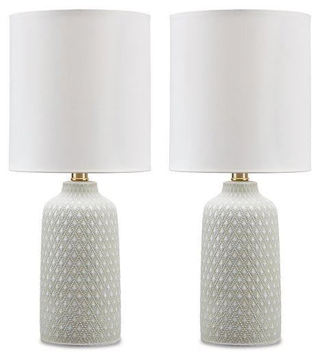 Donnford Lamp Set - Premium Lamp Set from Ashley Furniture - Just $102.83! Shop now at Furniture Wholesale Plus  We are the best furniture store in Nashville, Hendersonville, Goodlettsville, Madison, Antioch, Mount Juliet, Lebanon, Gallatin, Springfield, Murfreesboro, Franklin, Brentwood