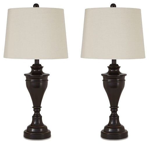 Darlita Table Lamp (Set of 2) - Premium Lamp Set from Ashley Furniture - Just $95.55! Shop now at Furniture Wholesale Plus  We are the best furniture store in Nashville, Hendersonville, Goodlettsville, Madison, Antioch, Mount Juliet, Lebanon, Gallatin, Springfield, Murfreesboro, Franklin, Brentwood