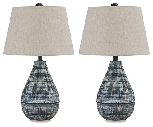 Erivell Table Lamp (Set of 2) - Premium Lamp Set from Ashley Furniture - Just $113.20! Shop now at Furniture Wholesale Plus  We are the best furniture store in Nashville, Hendersonville, Goodlettsville, Madison, Antioch, Mount Juliet, Lebanon, Gallatin, Springfield, Murfreesboro, Franklin, Brentwood