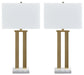 Coopermen Table Lamp (Set of 2) - Premium Lamp Set from Ashley Furniture - Just $104.38! Shop now at Furniture Wholesale Plus  We are the best furniture store in Nashville, Hendersonville, Goodlettsville, Madison, Antioch, Mount Juliet, Lebanon, Gallatin, Springfield, Murfreesboro, Franklin, Brentwood