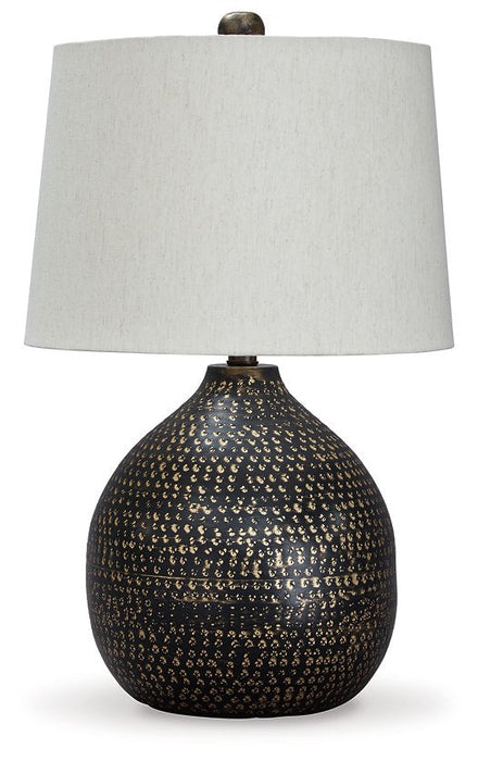 Maire Table Lamp - Premium Lamp from Ashley Furniture - Just $104.38! Shop now at Furniture Wholesale Plus  We are the best furniture store in Nashville, Hendersonville, Goodlettsville, Madison, Antioch, Mount Juliet, Lebanon, Gallatin, Springfield, Murfreesboro, Franklin, Brentwood