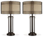 Hanswell Lamp Set - Premium Lamp Set from Ashley Furniture - Just $279.37! Shop now at Furniture Wholesale Plus  We are the best furniture store in Nashville, Hendersonville, Goodlettsville, Madison, Antioch, Mount Juliet, Lebanon, Gallatin, Springfield, Murfreesboro, Franklin, Brentwood