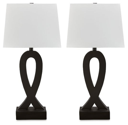 Markellton Table Lamp (Set of 2) - Premium Lamp Set from Ashley Furniture - Just $95.55! Shop now at Furniture Wholesale Plus  We are the best furniture store in Nashville, Hendersonville, Goodlettsville, Madison, Antioch, Mount Juliet, Lebanon, Gallatin, Springfield, Murfreesboro, Franklin, Brentwood