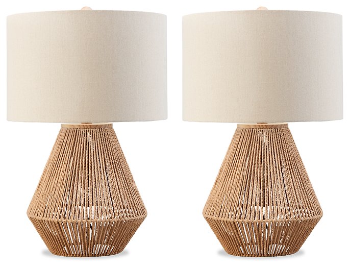 Clayman Lamp Set - Premium Lamp Set from Ashley Furniture - Just $191.10! Shop now at Furniture Wholesale Plus  We are the best furniture store in Nashville, Hendersonville, Goodlettsville, Madison, Antioch, Mount Juliet, Lebanon, Gallatin, Springfield, Murfreesboro, Franklin, Brentwood